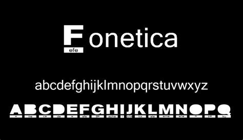 fonetica font.